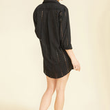 Positano Shirt Dress - Black
