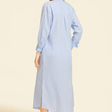 Riga Dress - Blue Stripes