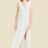 Sorrento Dress - White Crochet