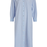 Riga Dress - Blue Stripes