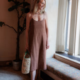 Figo Tank Dress - Brown