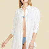 Ciao Shirt Dress - White