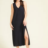 Grotta Midi Dress - Black