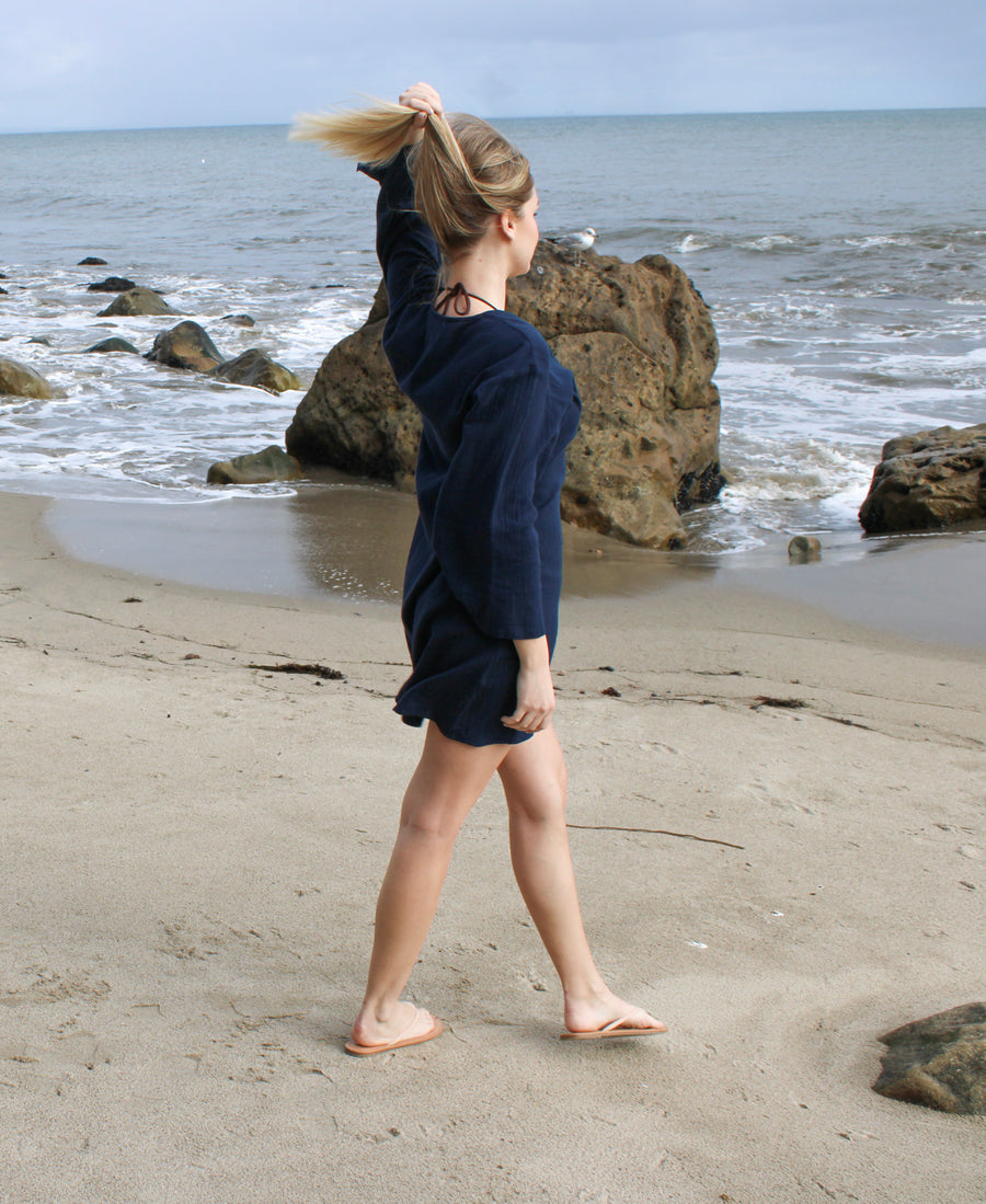 Gemma Dress - Navy