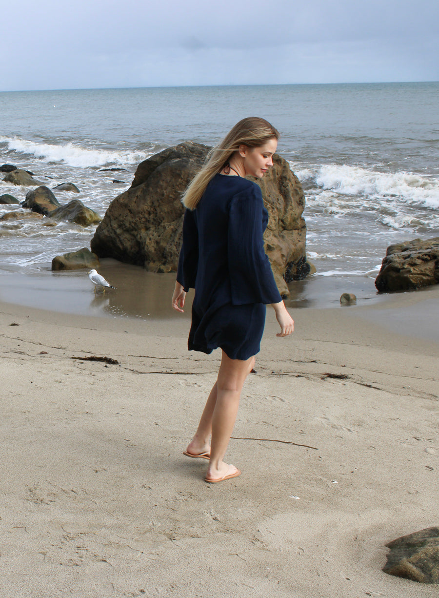 Gemma Dress - Navy