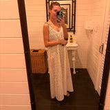 Dunmore Dress - White