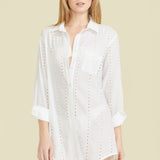 Positano Shirt Dress - White
