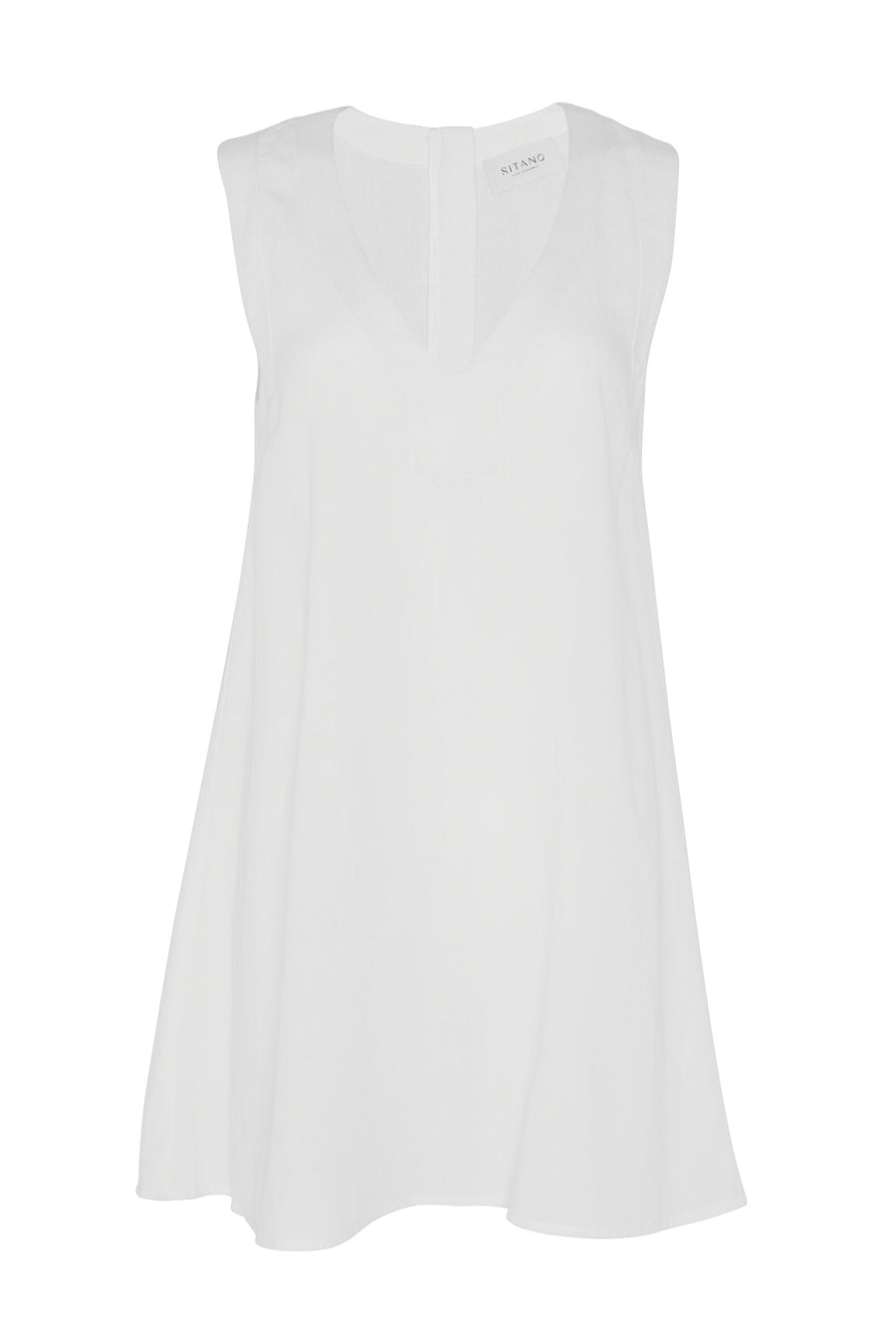 Grotta Mini Dress - White