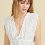Ravello Dress - Starry White (FINAL SALE)