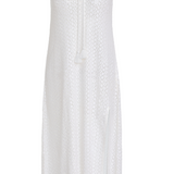 Sorrento Dress - Aria Crochet in White