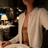 Dinner Sweater - White