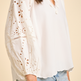 Donna Blouse - White
