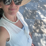 Sorrento Short Dress - Aria Crochet in White