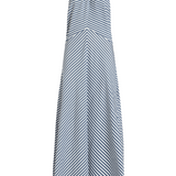 Amore Halter Dress - Navy/White Stripes
