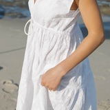 Ravello Dress - Starry White (FINAL SALE)