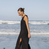 Grotta Midi Dress - Black