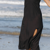 Grotta Midi Dress - Black