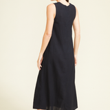 Grotta Midi Dress - Black