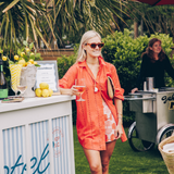 Positano Shirt Dress - Coral