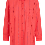 Positano Shirt Dress - Coral