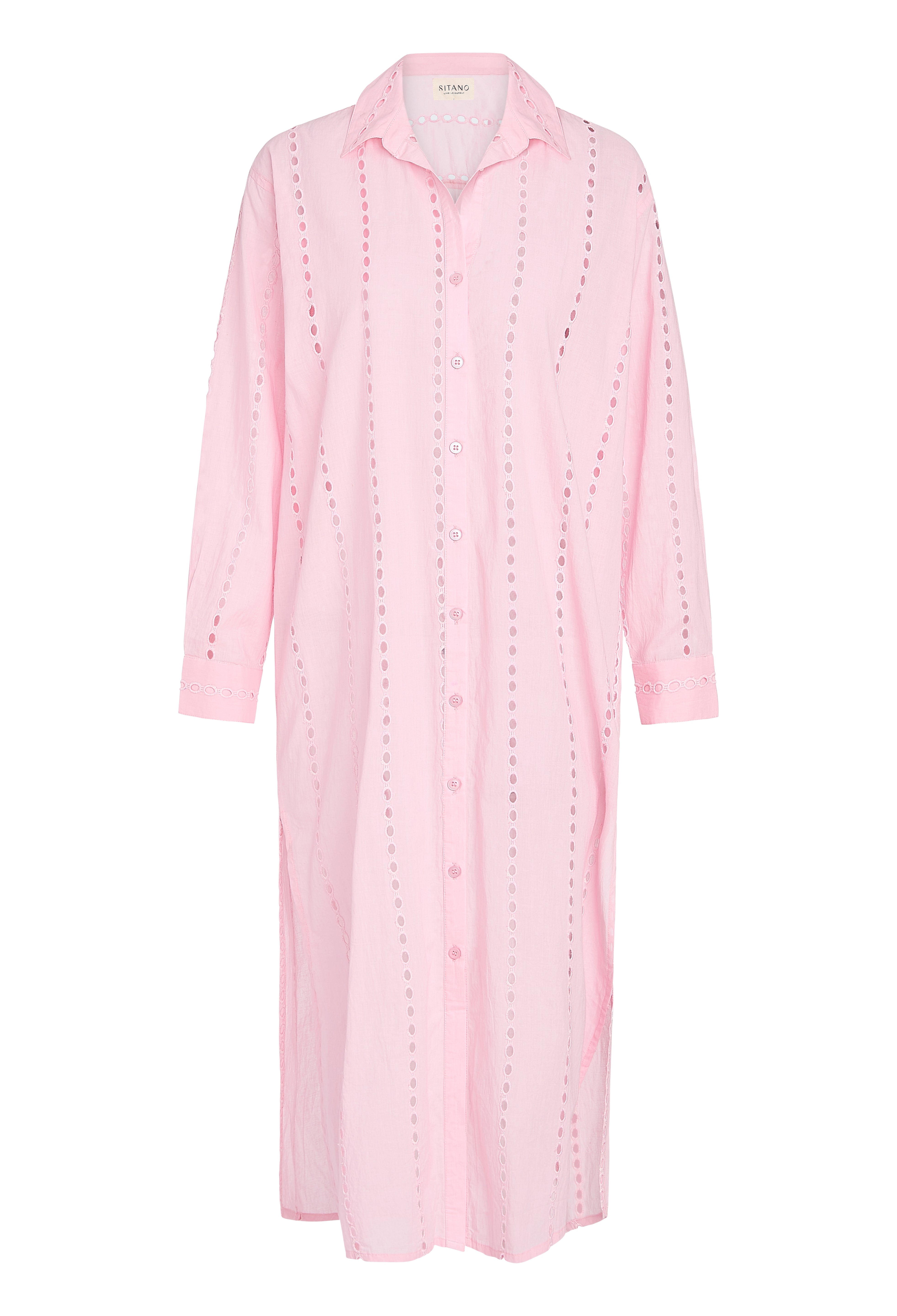 pink maxi shirt dress ASOS Design - Maxi Shirt Dress - Women - Cotton - 2 US