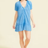 Verano Dress - Capri Blue