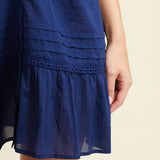 Verano Dress - Navy Blue
