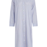 Lido Midi Shirt Dress - Light Blue Stripes with Ciao