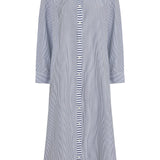 Riga Dress - Navy Stripes
