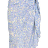 Forte Sarong - Blue & Cream Animal Print
