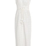 Fontelina Dress - Lucca Eyelet White